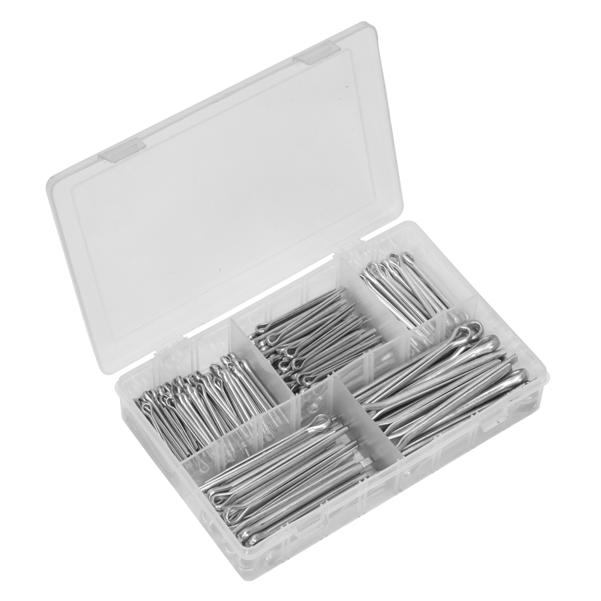 Sealey AB003SP 230pc Split Pin Assortment - Large Sizes