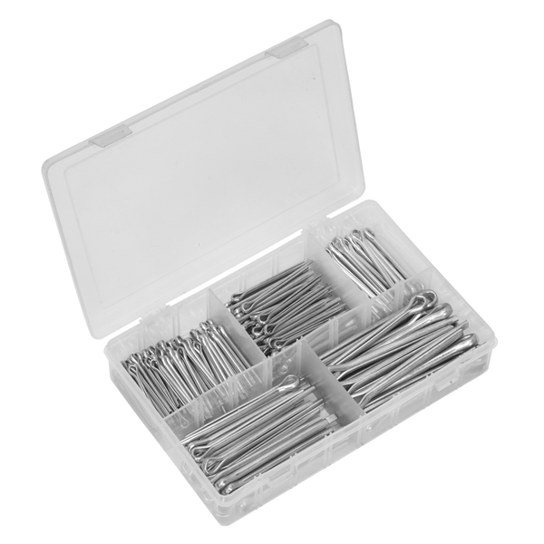 Sealey AB003SP 230pc Split Pin Assortment - Large Sizes