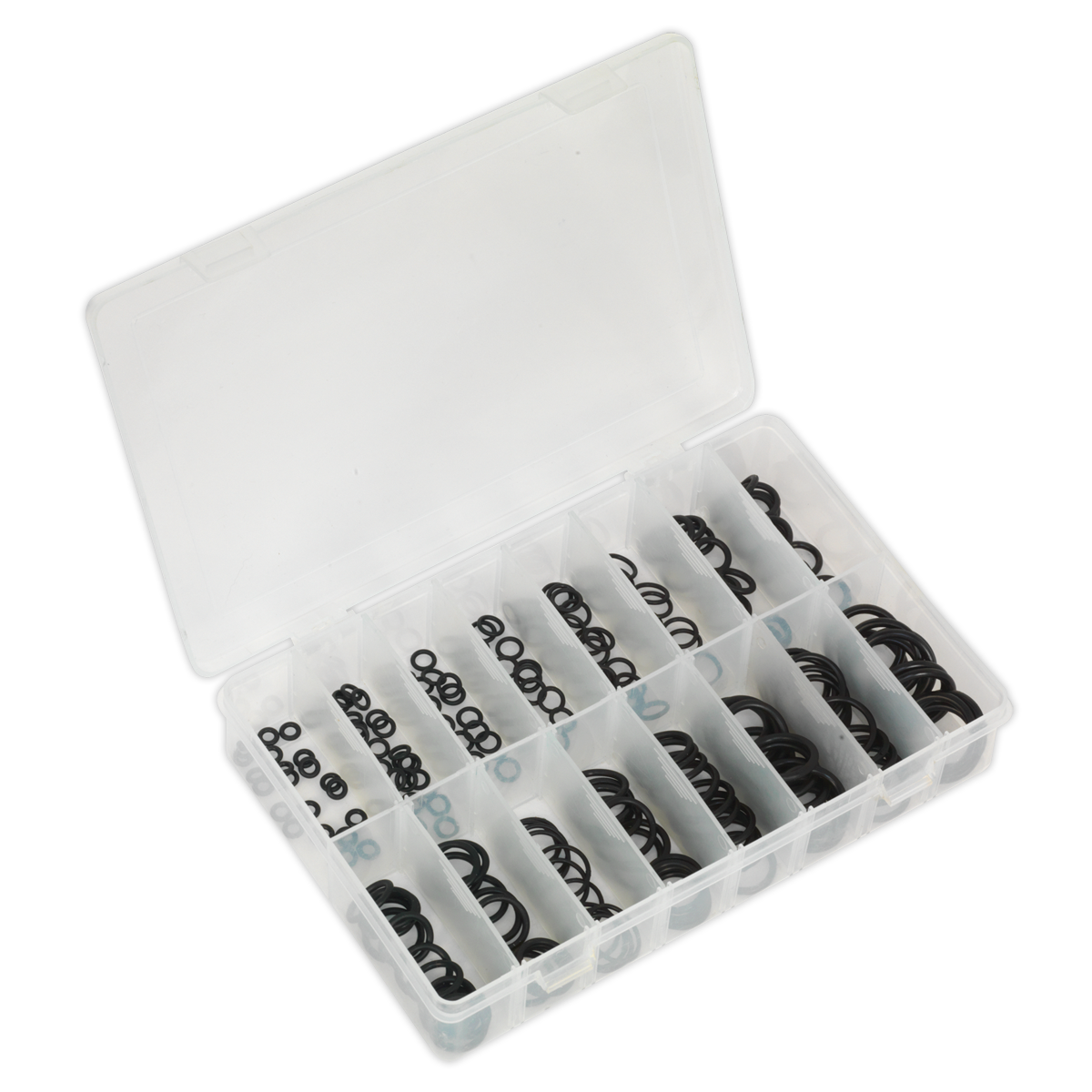 Sealey AB004OR 225pc Rubber O-Ring Assortment - Metric