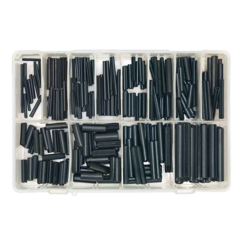 Sealey AB007RP 300pc Spring Roll Pin Assortment - Metric