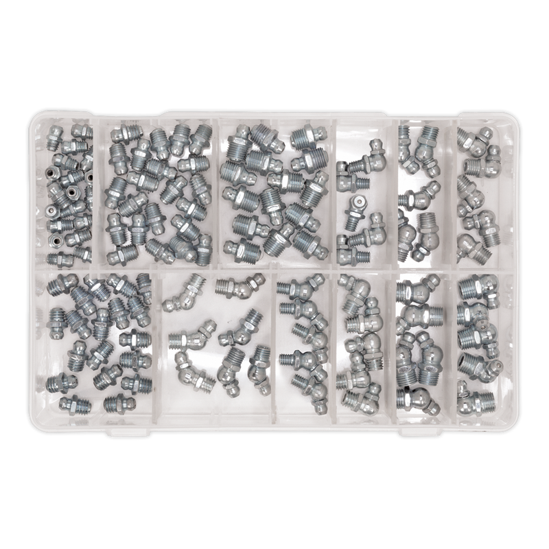 Sealey AB008GN 115pc Grease Nipple Assortment