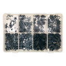 Sealey AB012ER 800pc E-Clip Retainer Assortment - Metric