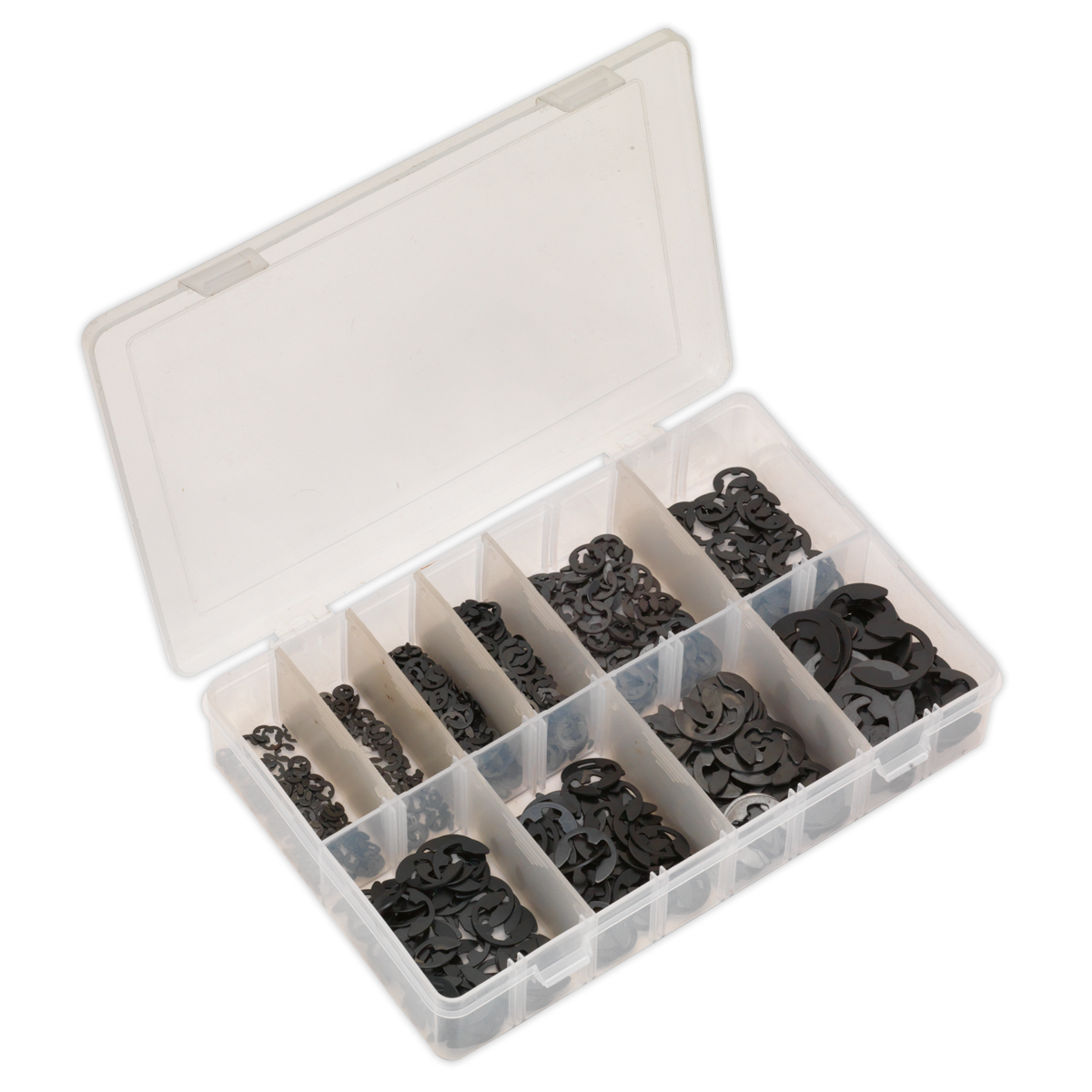 Sealey AB013ER 800pc E-Clip Retainer Assortment - Imperial