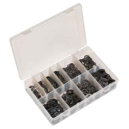 Sealey AB013ER 800pc E-Clip Retainer Assortment - Imperial