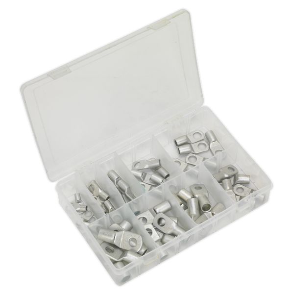 Sealey AB016CT 52pc Copper Lug Terminal Assortment