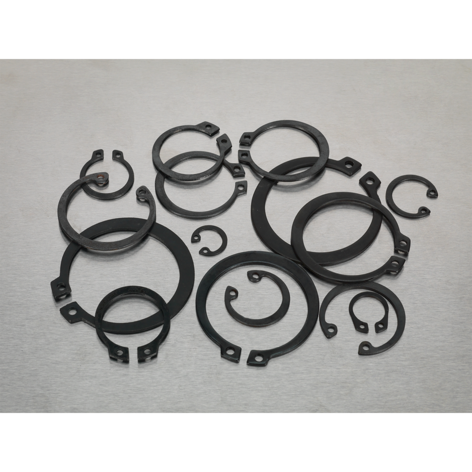 Sealey AB017CC 200pc Internal/External Circlip Assortment - Metric