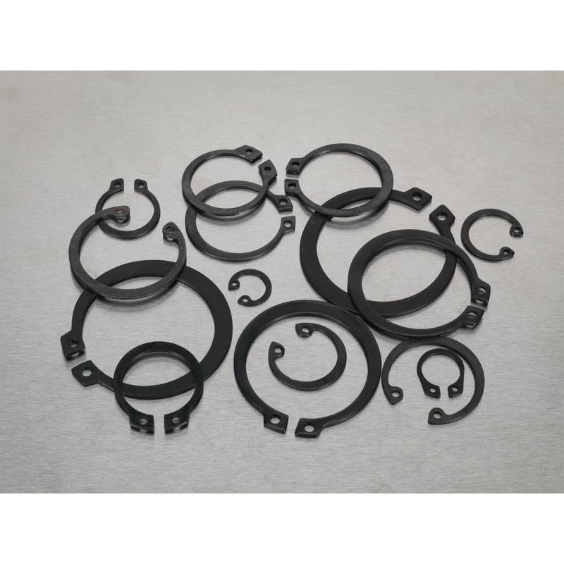 Sealey AB017CC 200pc Internal/External Circlip Assortment - Metric