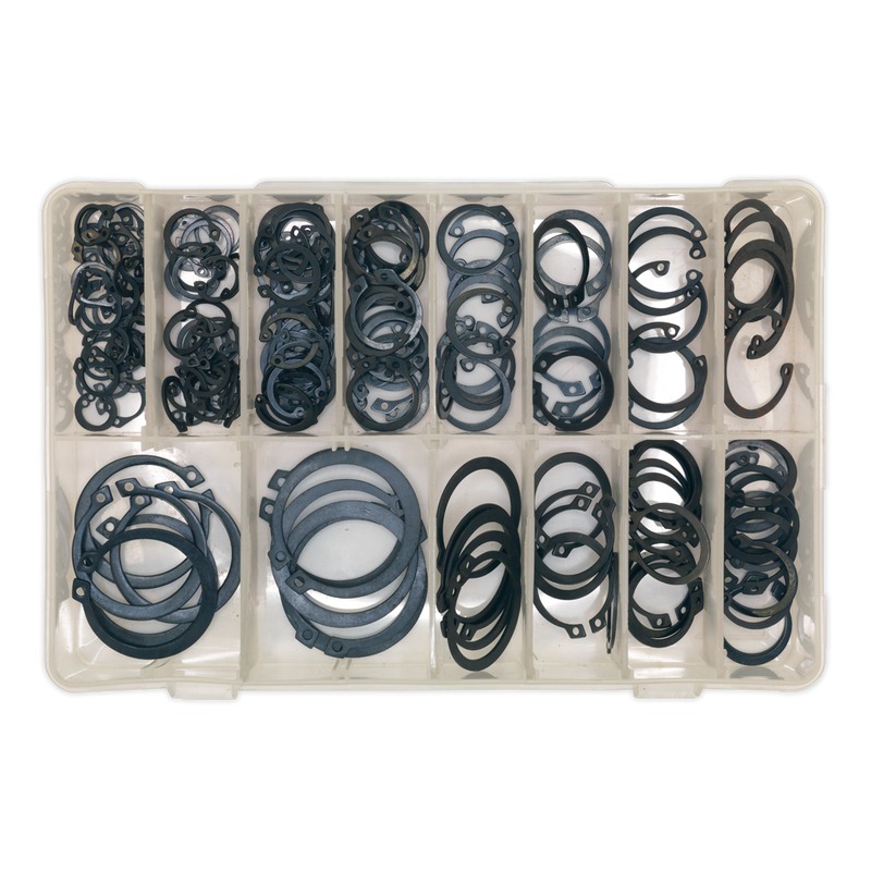 Sealey AB017CC 200pc Internal/External Circlip Assortment - Metric