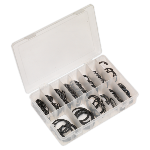 Sealey AB017CC 200pc Internal/External Circlip Assortment - Metric