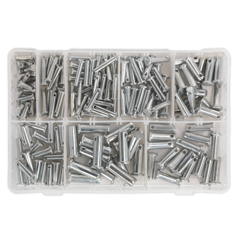Sealey AB019CP 200pc Clevis Pin Assortment - Imperial
