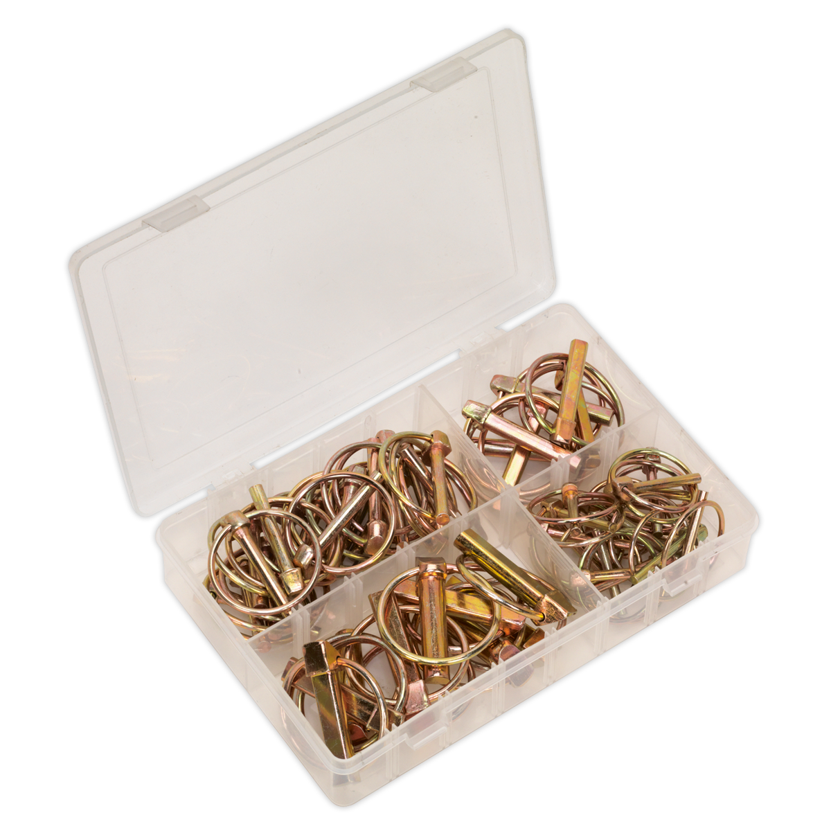 Sealey AB022LP 50pc Linch Pin Assortment - Metric
