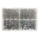Sealey AB028SN 370pc Steel Nut Assortment DIN 934 - M5-M10