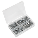Sealey AB030SN Steel Nut Assortment 320pc 1/4"-1/2"UNC