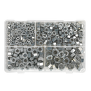 Sealey AB030SN Steel Nut Assortment 320pc 1/4"-1/2"UNC