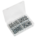 Sealey AB032LN 300pc Nylon Locknut Assortment DIN 982 - M6-M12