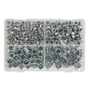 Sealey AB032LN 300pc Nylon Locknut Assortment DIN 982 - M6-M12