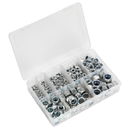 Sealey AB033LN 255pc Nylon Locknut Assortment DIN 985 - M4-M16