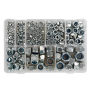 Sealey AB033LN 255pc Nylon Locknut Assortment DIN 985 - M4-M16
