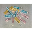 Sealey AB037HT 142pc Adhesive Lined Heat Shrink Terminal Assortment - Blue, Red, Yellow