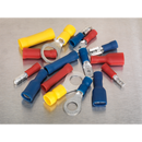 Sealey AB038MT 200pc Blue, Red & Yellow Crimp Terminal Assortment