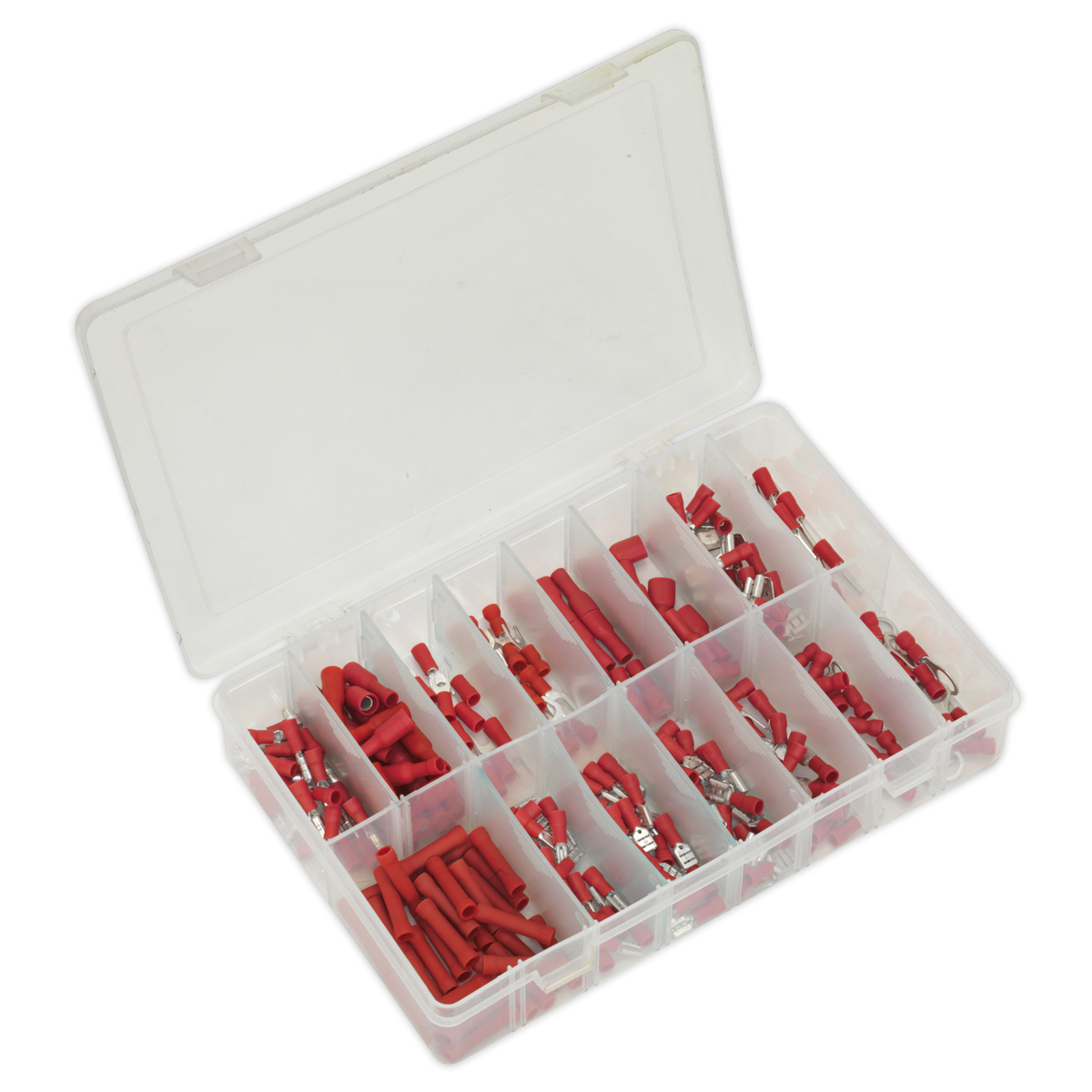 Sealey AB039RT 260pc Red Crimp Terminal Assortment