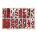 Sealey AB039RT 260pc Red Crimp Terminal Assortment