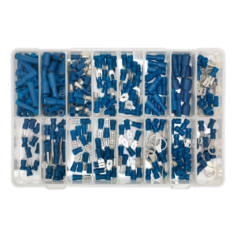 Sealey AB040BT 280pc Blue Crimp Terminal Assortment