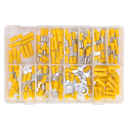 Sealey AB041YT 140pc Yellow Crimp Terminal Assortment