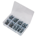 Sealey AB042MH 100pc Mini Hose Clip Assortment DIN 1.0338