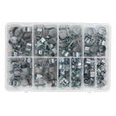 Sealey AB042MH 100pc Mini Hose Clip Assortment DIN 1.0338
