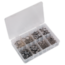 Sealey AB043SE 160pc Stainless Steel O-Clip Single Ear Assortment