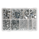 Sealey AB046SN 255pc Steel Nut Assortment DIN 934 - M4-M16
