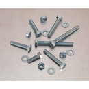 Sealey AB051SNW 220pc High Tensile Setscrew, Nut & Washer Assortment M8
