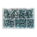 Sealey AB054MS 264pc Machine Screw Assortment Countersunk & Pan Head Pozi - M5-M8