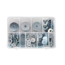Sealey AB059RW 240pc Zinc Plated Repair Washer Assortment - M5-M10