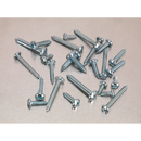 Sealey AB064STPP 305pc Self Tapping Pan Head Pozi Screw Assortment - DIN 798CZ