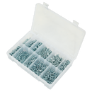 Sealey AB065STCP 600pc Zinc Plated Self Tapping Countersunk Pozi Screw Assortment