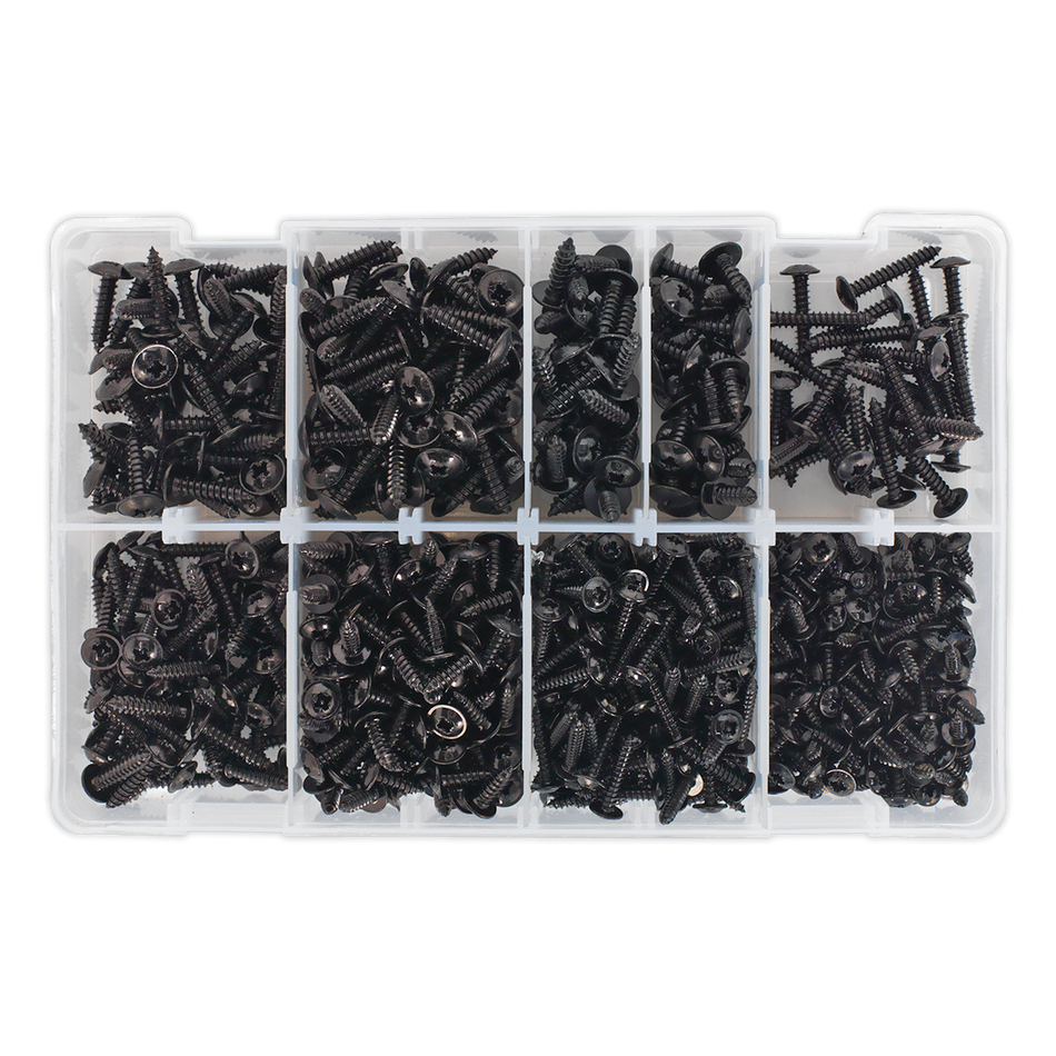 Sealey AB066STBK 700pc Self Tapping Flanged Head Screw Assortment