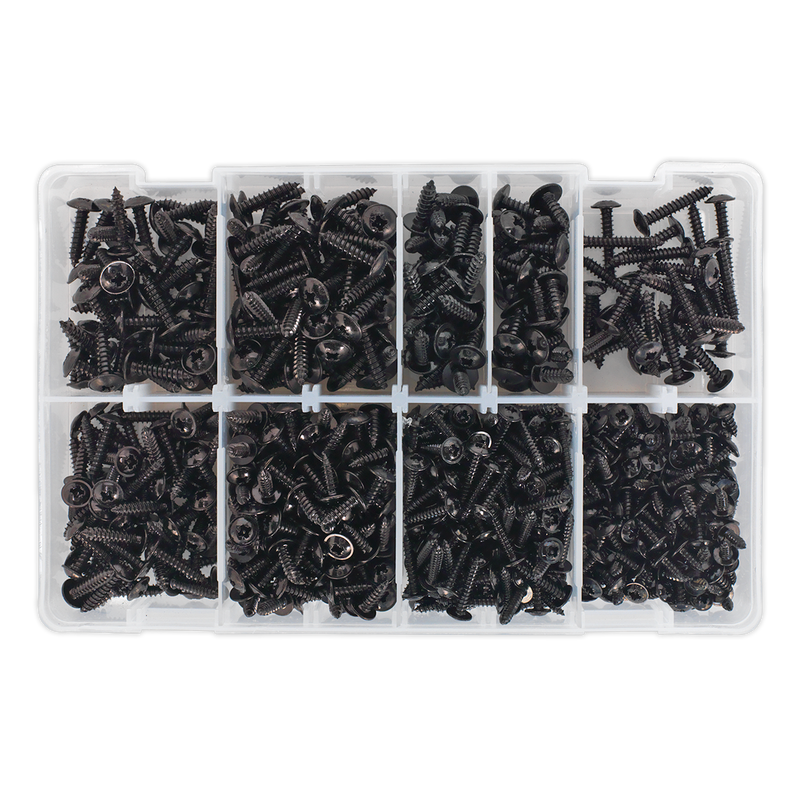 Sealey AB066STBK 700pc Self Tapping Flanged Head Screw Assortment