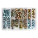 Sealey AB068BPN 200pc Brake Pipe Nut Assortment - Metric & Imperial
