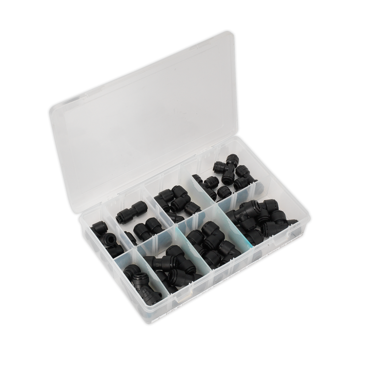 Sealey AB069JG 32pc Speedfit Pneumatic Coupling Assortment - 6 & 8mm Metric