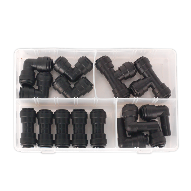 Sealey AB071JG 15pc Speedfit Pneumatic Coupling Assortment - 12mm Metric