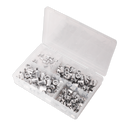 Sealey AB073TI 200pc Splined Threaded Insert (Rivet Nut) Assortment M4-M8 - Metric