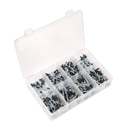 Sealey AB074BR 200pc Black Anodised Rivet Assortment