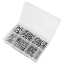 Sealey AB077NW Stainless Steel Nut and Washer Assortment 500pc M5-M10