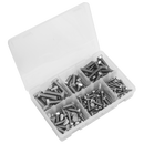 Sealey AB078SS Stainless Steel Setscrew Assortment 150pc M5-M10