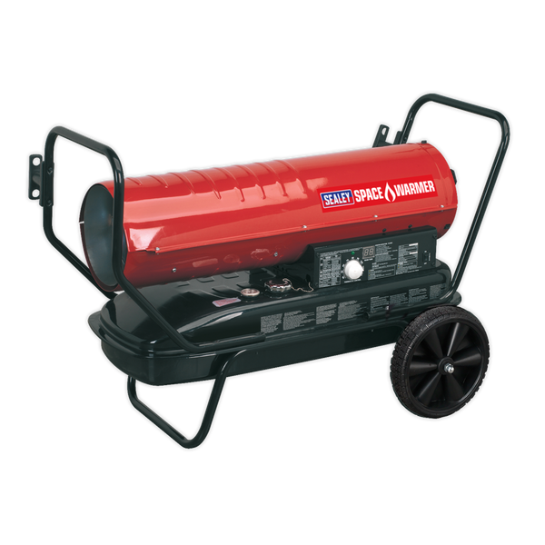 Sealey AB1008 100,000Btu/hr Space Warmer√Ç¬Æ Paraffin/Kerosene/Diesel Heater with Wheels