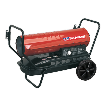 Sealey AB1258 125,000Btu/hr Space Warmer‚àö√á¬¨√Ü Paraffin/Kerosene/Diesel Heater with Wheels