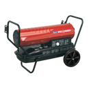 Sealey AB1258 125,000Btu/hr Space Warmer√Ç¬Æ Paraffin/Kerosene/Diesel Heater with Wheels
