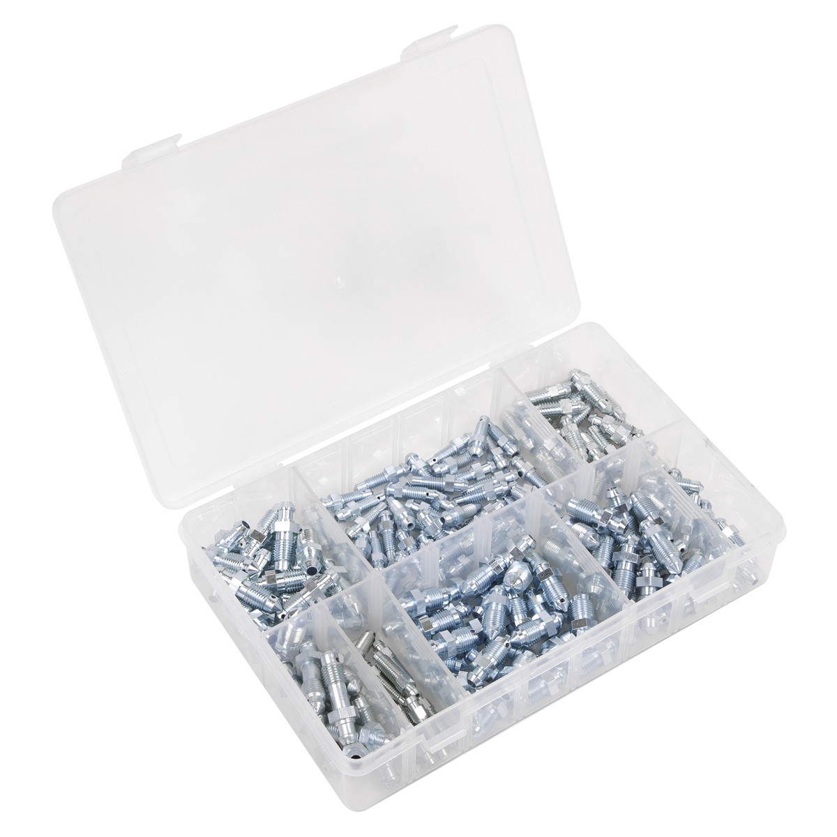 Sealey AB160BN 160pc Bleed Nipple Assorted Box